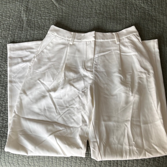 Reformation Pants - Reformation White Trousers